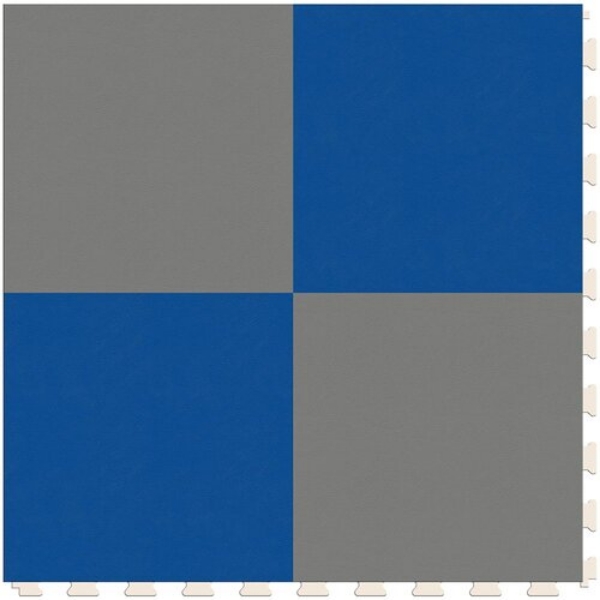 Picture of Perfection Floor Tile - Soda Pop Shop Silver and Blue