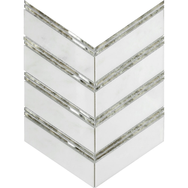 Picture of Emser Tile - Intrigue Chevron Mirror