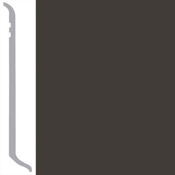 Picture of Mohawk - Wall Base Cove Base 4 .125 Black Brown