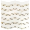 Picture of SOHO Studio Corp - Heraldry White Thassos Mother Of Pearl Line