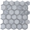 Picture of SOHO Studio Corp - Honeycomb White Carrara & Light Bardiglio