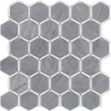 Picture of SOHO Studio Corp - Honeycomb Burlington Gray & White Thassos