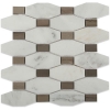 Picture of SOHO Studio Corp - Long Octagon Asian Statuary Athens Gray Dot