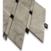 Picture of SOHO Studio Corp - Majestic Mosaic White Carrara Light Gray Black Polished