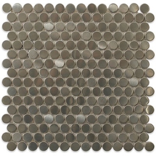 Picture of SOHO Studio Corp - Metal Mosaic Circles Stainless Steel