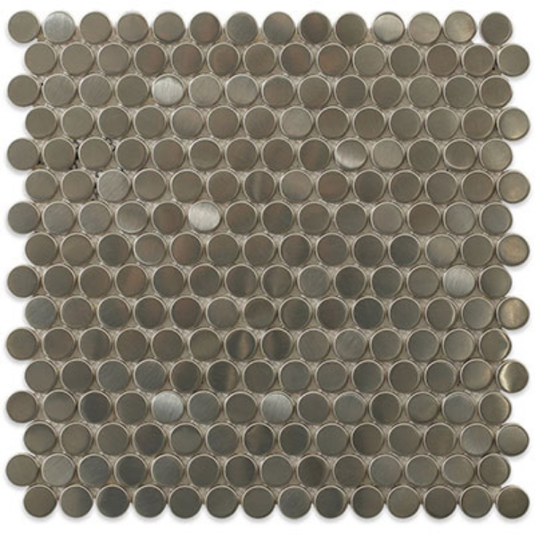 Picture of SOHO Studio Corp - Metal Mosaic Circles Stainless Steel