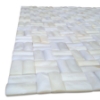 Picture of SOHO Studio Corp - Pearl Mosaic 3D Squares Weave White