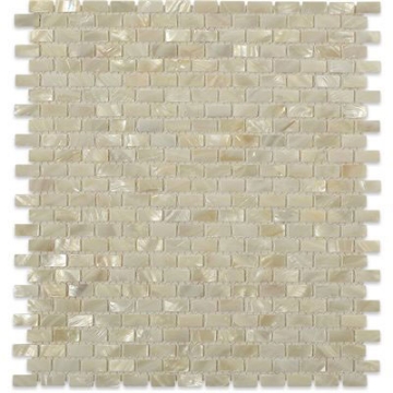 Picture of SOHO Studio Corp - Pearl Mosaic Bricks White Flat Mini Brick