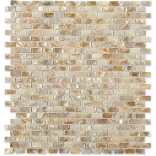Picture of SOHO Studio Corp - Pearl Mosaic Bricks Freshwater Flat Mini Brick