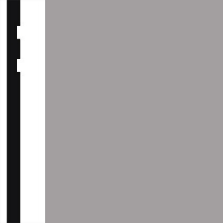 Picture of Burke - Edge Effects Double Etched 4 1/4 Gray