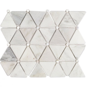 Picture of SOHO Studio Corp - Water Jet Mosaic MJ Trio Asian Statuary & Pearl Dot