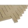 Picture of SOHO Studio Corp - Crema Marfil Mosaic Herringbone Herringbone