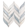 Picture of SOHO Studio Corp - Baroque Floret Mosaic Sky Blanco & White Jade