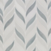 Picture of SOHO Studio Corp - Baroque Floret Mosaic Sky Blanco & White Jade