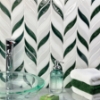 Picture of SOHO Studio Corp - Baroque Floret Mosaic Capri & White Jade