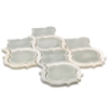 Picture of SOHO Studio Corp - Baroque Lantern Mosaic Grigio with Asian Statuary Lines
