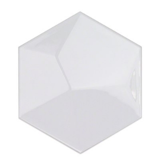 Picture of SOHO Studio Corp - Hexagono Piramidal Brillo Blanco