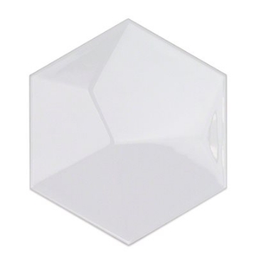 Picture of SOHO Studio Corp - Hexagono Piramidal Brillo Blanco