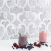 Picture of SOHO Studio Corp - Water Jet Mosaic MJ Athalie White Carrara White Thassos