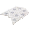 Picture of SOHO Studio Corp - Water Jet Mosaic MJ Nibiru White Thassos White Carrara Royal White