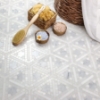 Picture of SOHO Studio Corp - Water Jet Mosaic MJ Nibiru White Thassos White Carrara Royal White