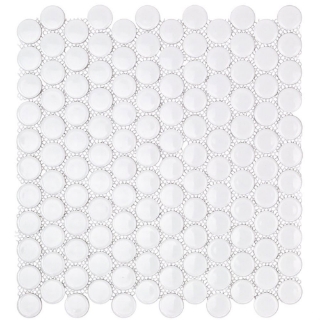 Picture of SOHO Studio Corp - Simple Mosaic Circles White