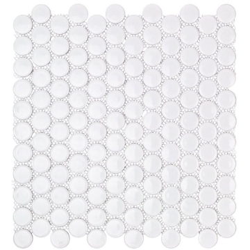 Picture of SOHO Studio Corp - Simple Mosaic Circles White