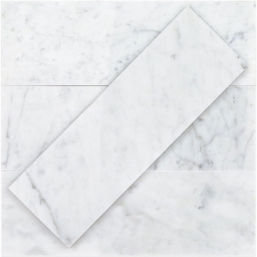 Picture of SOHO Studio Corp - White Carrara 4 x 12 4 x 12