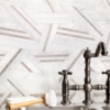 Picture of SOHO Studio Corp - Water Jet Mosaic MJ Shards Asian Statuary Temple Gray