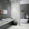 Picture of Tesoro - Mother of Pearl Hexagon Mosaic Ivory Polished