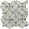 Picture of SOHO Studio Corp - Water Jet Mosaic MJ Bloom Carrara Statuario Light Bardiglio