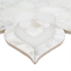 Picture of SOHO Studio Corp - Water Jet Mosaic MJ Juliet White Thassos Royal White Mother of Pearl
