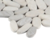 Picture of SOHO Studio Corp - Pebblestone Sliced Prambanan Grey Flat Oval