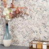 Picture of SOHO Studio Corp - Pebblestone Sliced Prambanan Grey Flat Oval