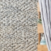 Picture of SOHO Studio Corp - Pebblestone Stacked Prambanan Grey Sliced
