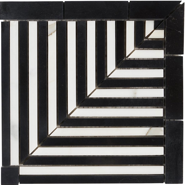 Picture of SOHO Studio Corp - Avant Garde Linear Corner Calacatta Black Jade