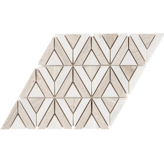 Picture of SOHO Studio Corp - Avant Garde Triangle Asian Statuary Wooden Beige