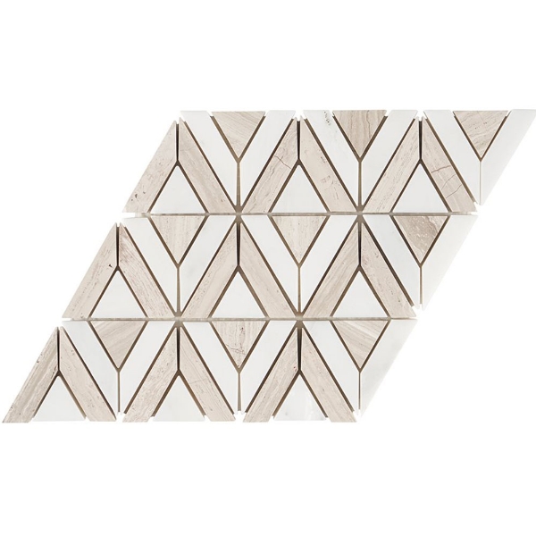 Picture of SOHO Studio Corp - Avant Garde Triangle Asian Statuary Wooden Beige
