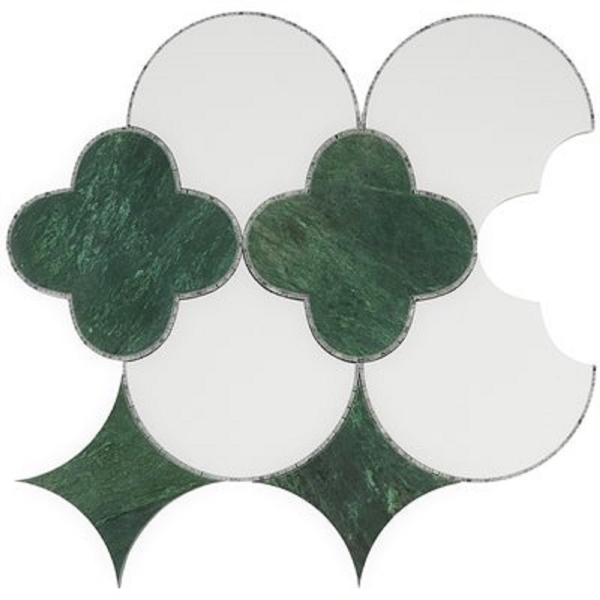 Picture of SOHO Studio Corp - Water Jet Mosaic MJ Fiore Verde