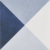 Picture of SOHO Studio Corp - GeoPrism Cement Deco Blue
