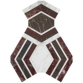 Picture of SOHO Studio Corp - Encore Bordeaux Russo Saint Laurent Calacatta