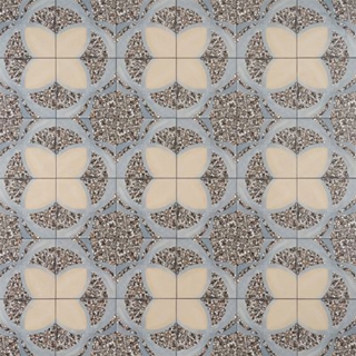 Picture of SOHO Studio Corp - Frammenti Fleur De Lis Nero Blue