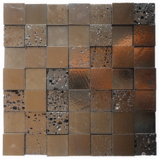 Picture of SOHO Studio Corp - Art Lava Blocks 3D Metallic Bronze