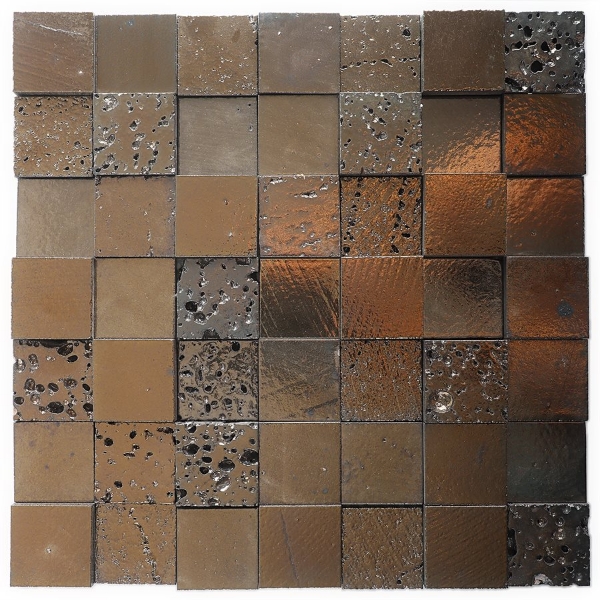 Picture of SOHO Studio Corp - Art Lava Blocks 3D Metallic Bronze
