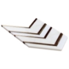 Picture of SOHO Studio Corp - Art Lava Chevron Palermo Lava Stone White Stone