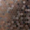 Picture of SOHO Studio Corp - Art Lava Hexagon Textured Metallic Mix Bronze
