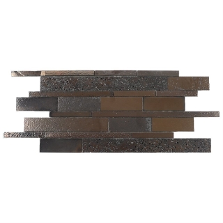 Picture of SOHO Studio Corp - Art Lava Ledger Metallic Bronze