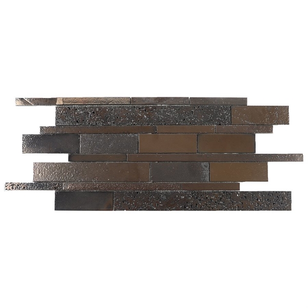 Picture of SOHO Studio Corp - Art Lava Ledger Metallic Bronze