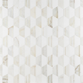 Picture of SOHO Studio Corp - Causeway Bianco Calacatta Thassos Brass