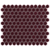 Picture of SOHO Studio Corp - Simple Mosaic Rimmed Penny Rounds Plum